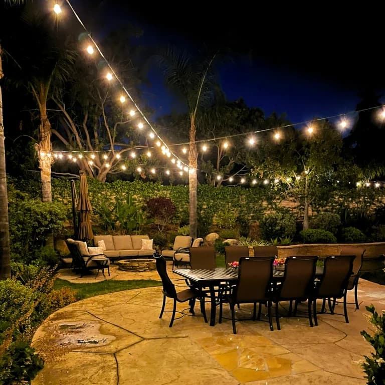 Hanging String Lights photo 1