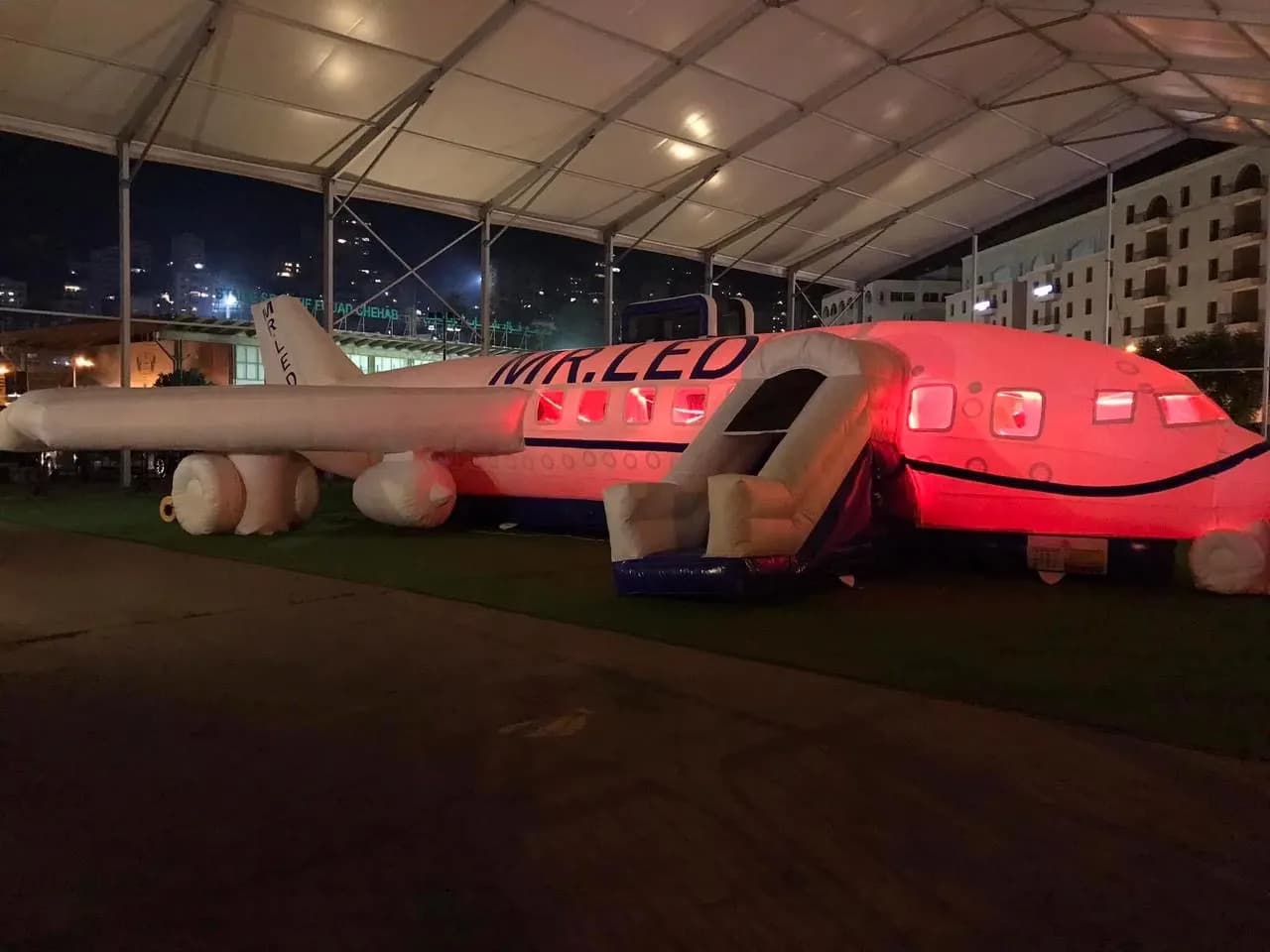 LED Airplane photo 1